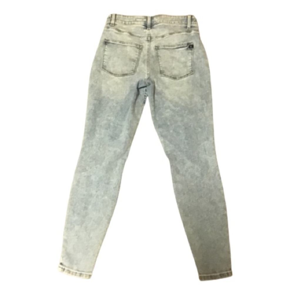M jeans high rise acid washed jeans
